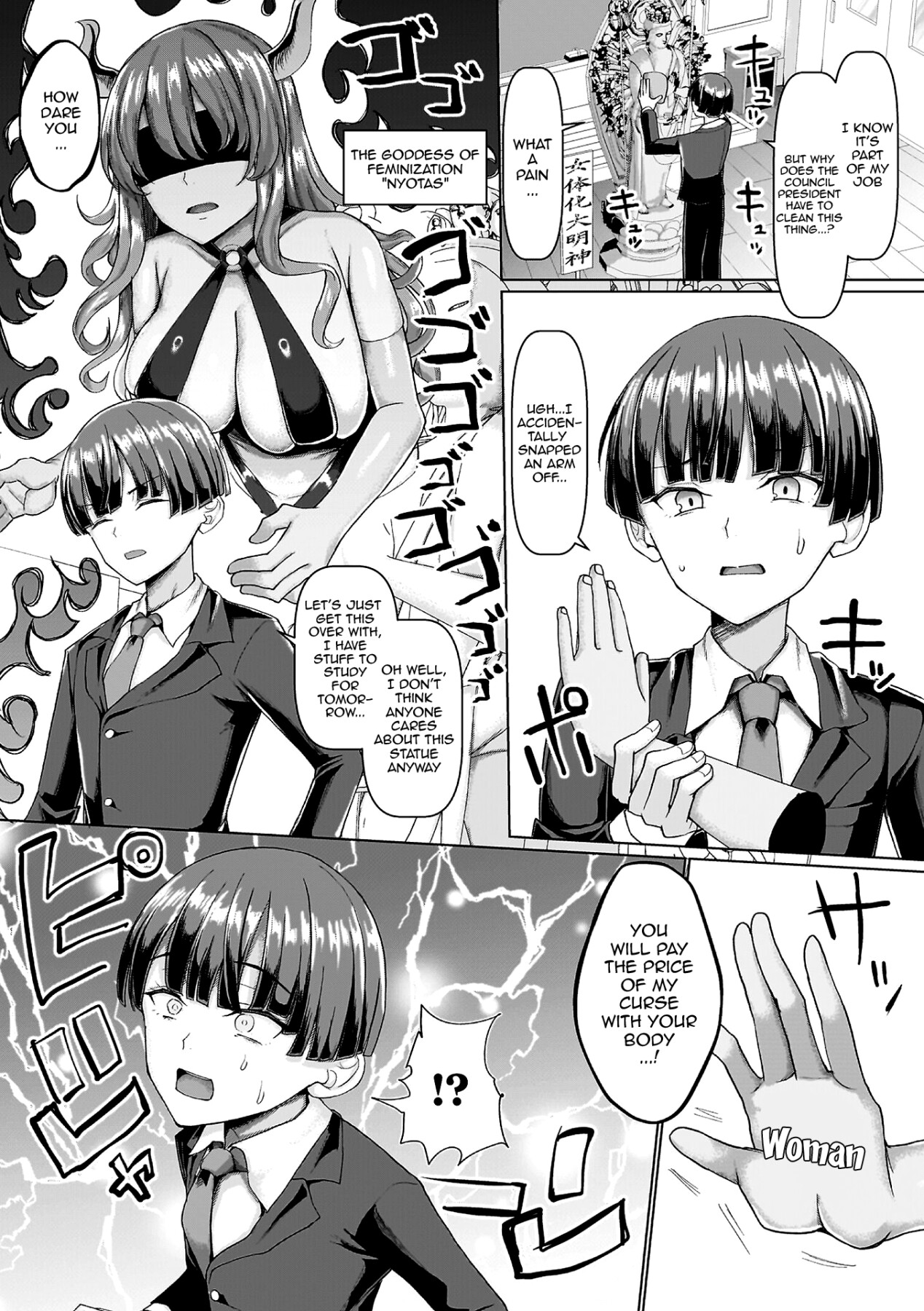 Hentai Manga Comic-My Best Friend's Transformation Into A Long-Titty Girl-Chapter 8-3